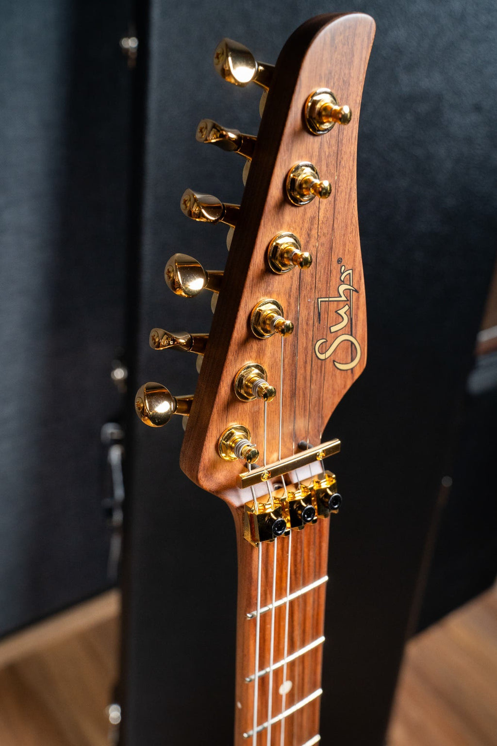 Suhr Reb Beach Signature Standard Guitar w/Case - Satin Koa PF