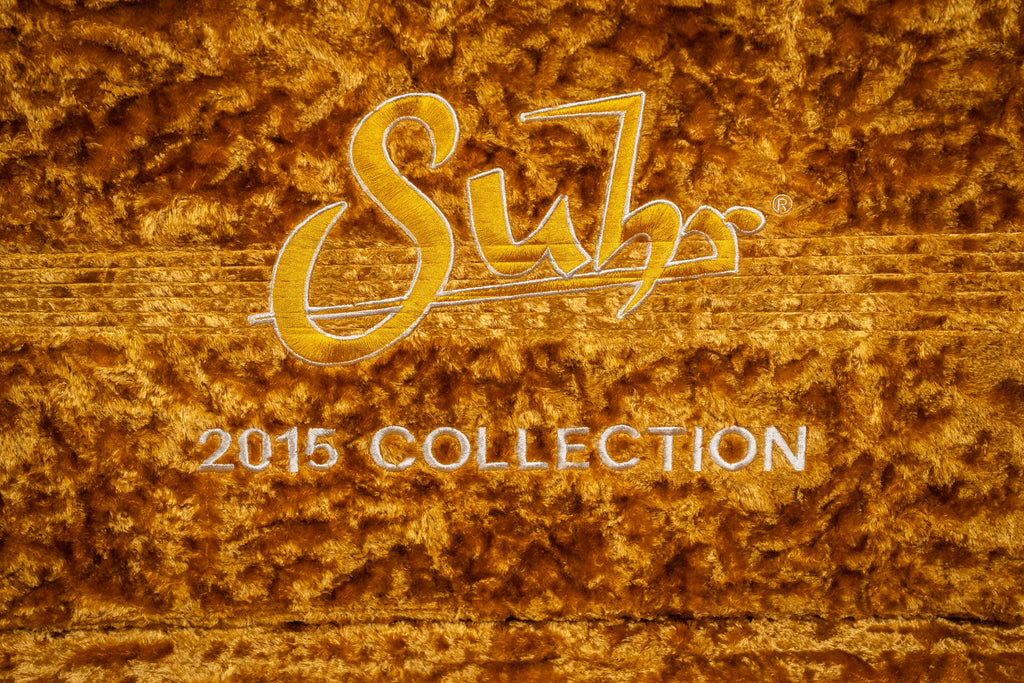 Suhr 2015 Collection Modern Carve Top w/Case + Matching Pedal - Figured Redwood - Pre-Owned (#27209)