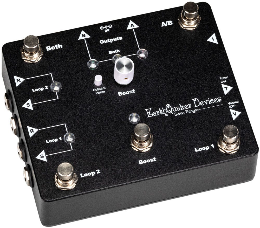 EarthQuaker Devices Swiss Things Pedalboard Reconciler