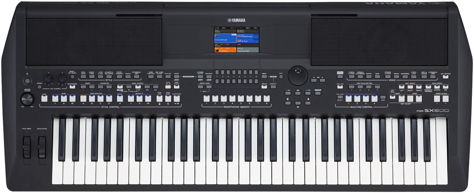 Yamaha PSRSX600 Portable Keyboard
