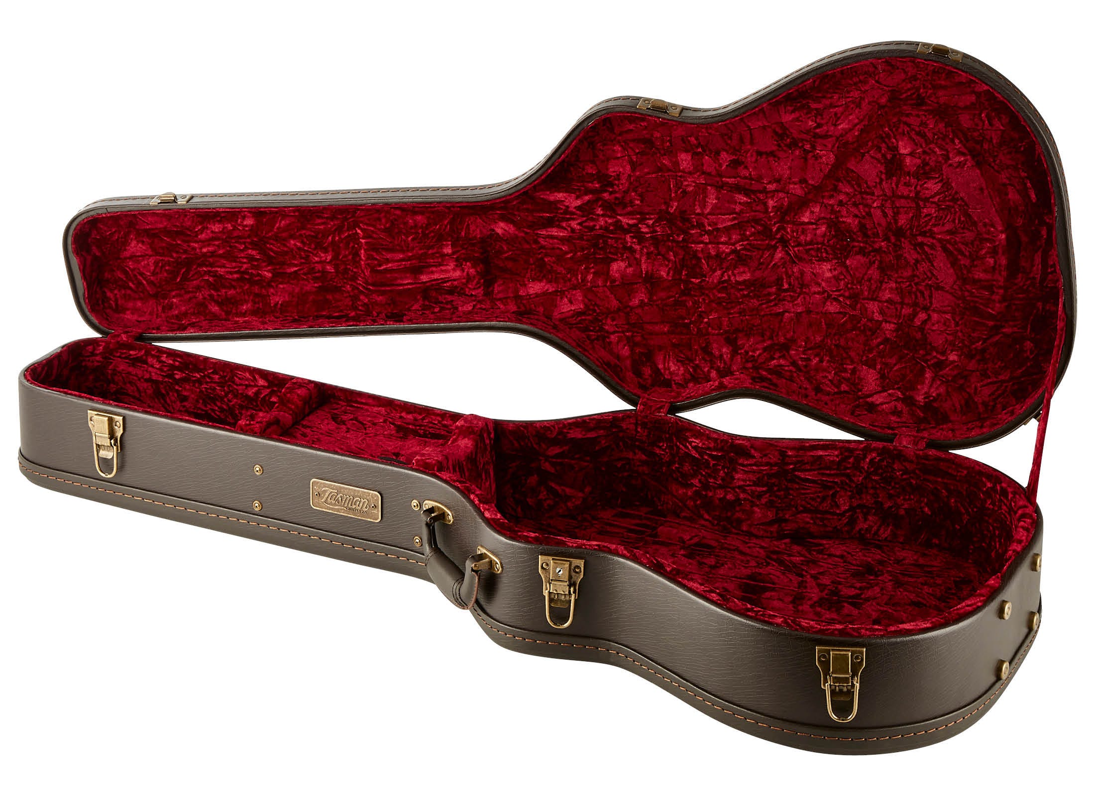 Tasman Seeker TA100-CE Dreadnought Acoustic/Electric Guitar w/Case