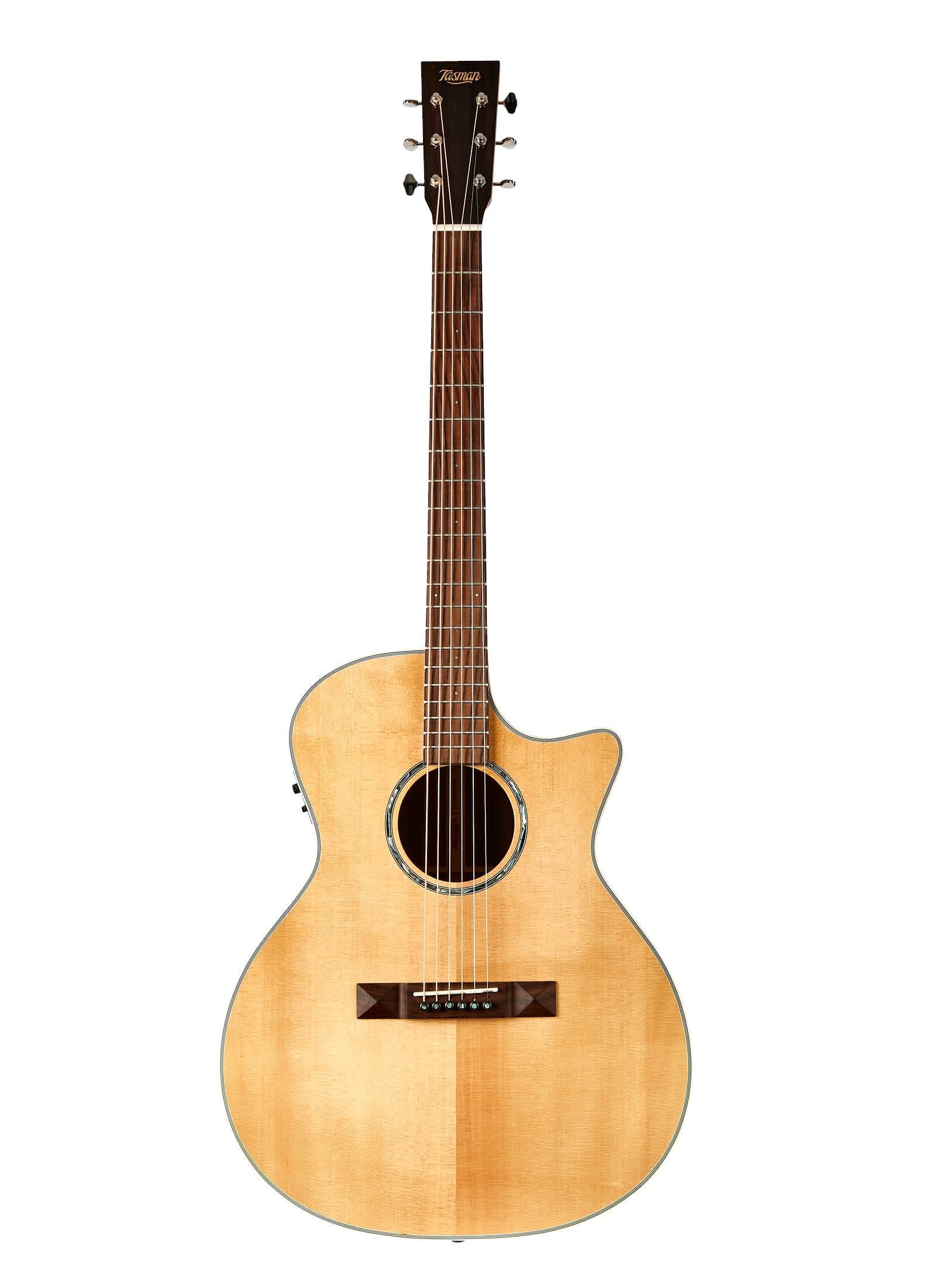 Tasman Captain TA200GS-CE Grand Symphony Acoustic/Electric Guitar w/Case