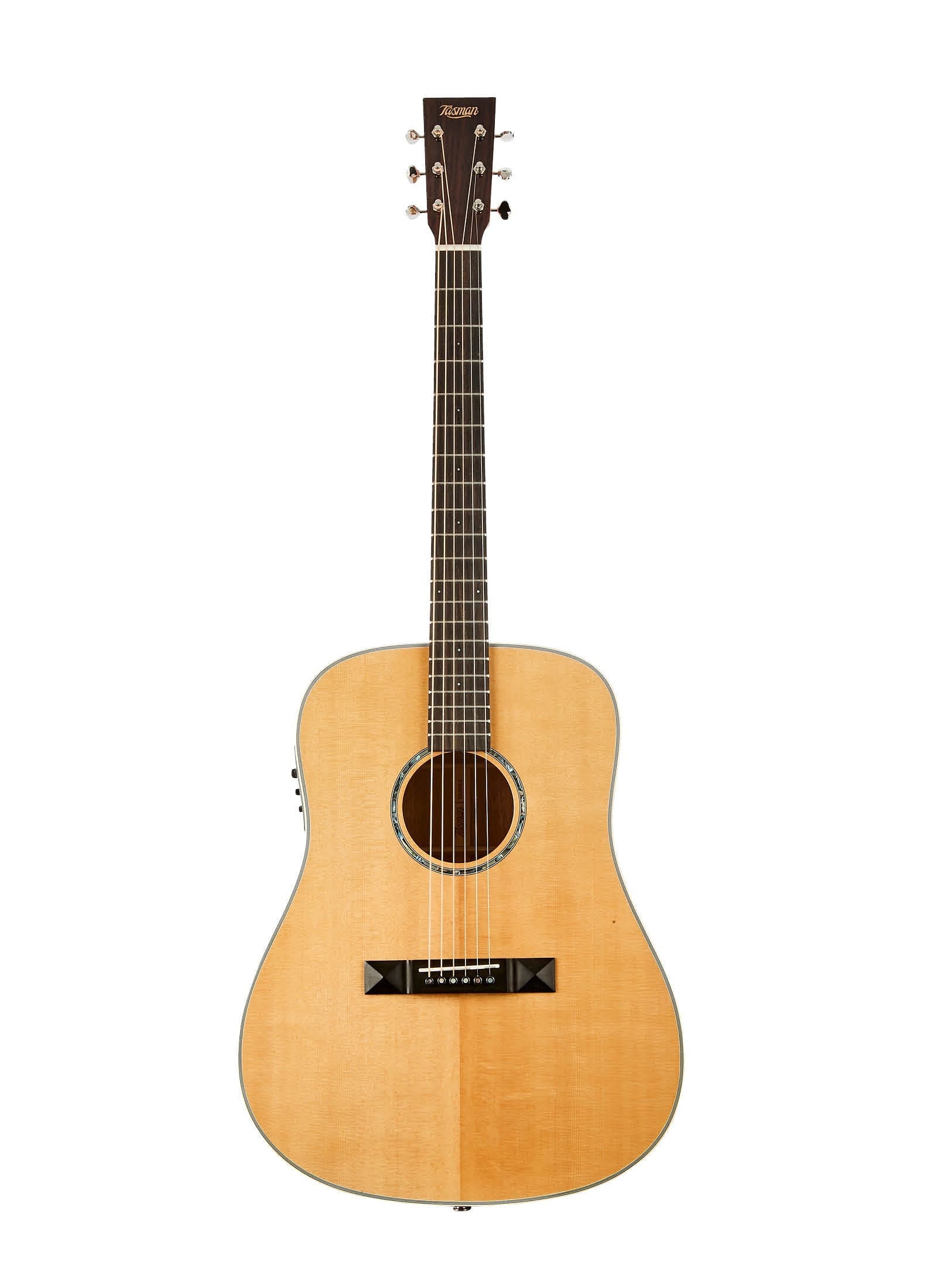 Tasman Admiral TA300-E Dreadnought Acoustic Electric Guitar w/Case