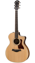 Taylor 214CE Acoustic Electric Guitar w/Hard Bag - Spruce/Walnut