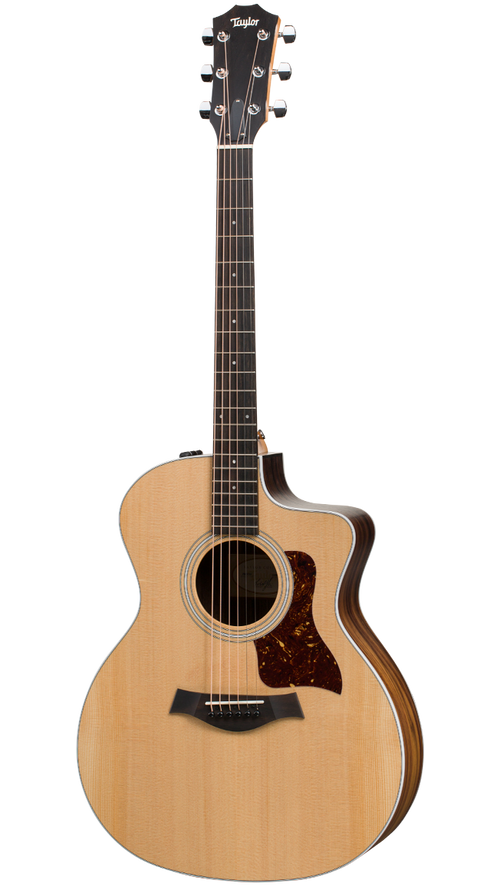 Taylor 214CE Acoustic Electric Guitar w/Hard Bag - Spruce/Walnut