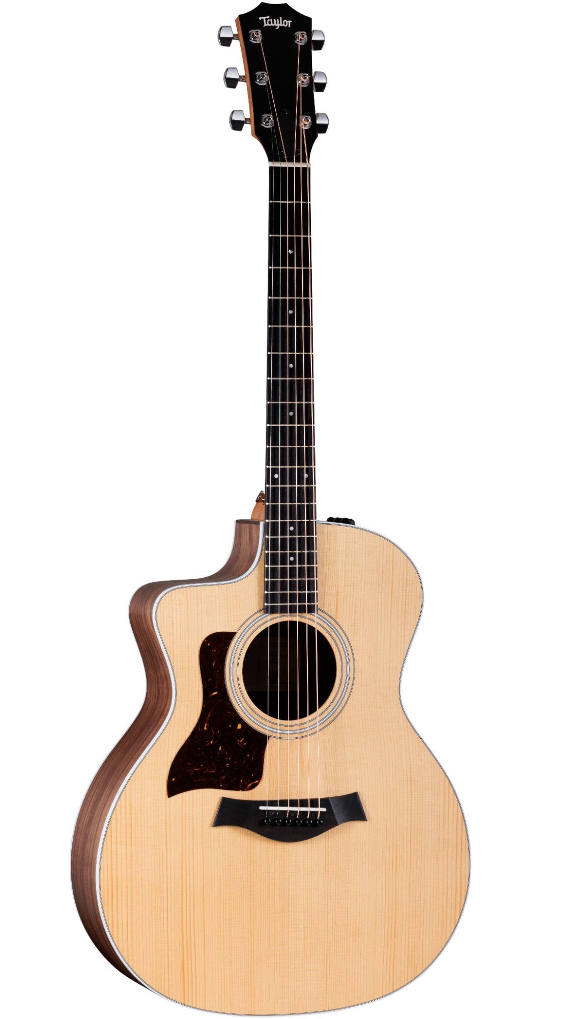 Taylor 214ce Acoustic Electric Guitar w/Hard Bag - Left Handed - Spruce / Walnut