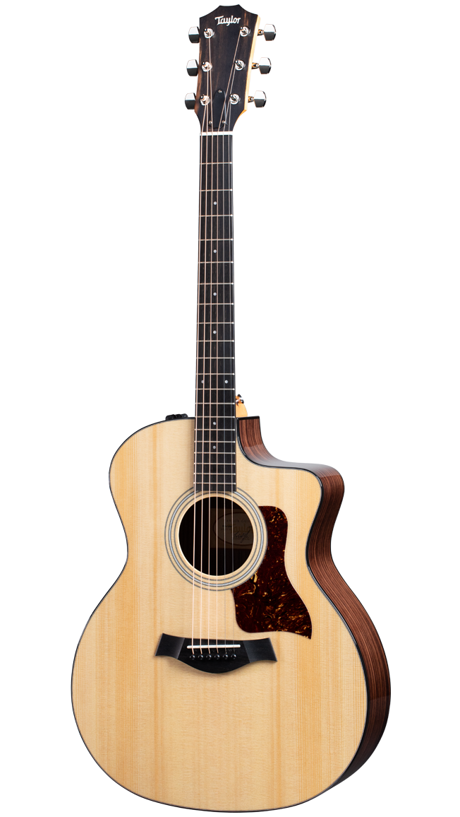 Taylor 214ce Plus Acoustic Electric Guitar w/Aerocase - Natural