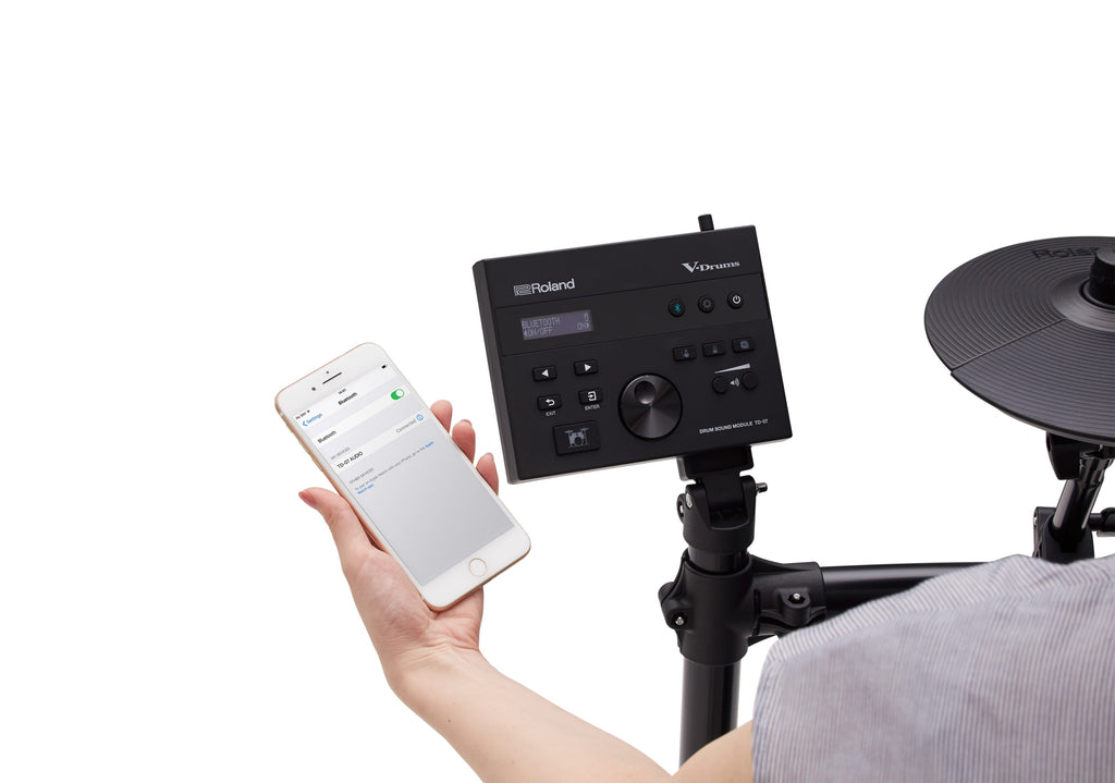 Roland TD07KV V-Drum Electronic Drum Kit w/Bluetooth
