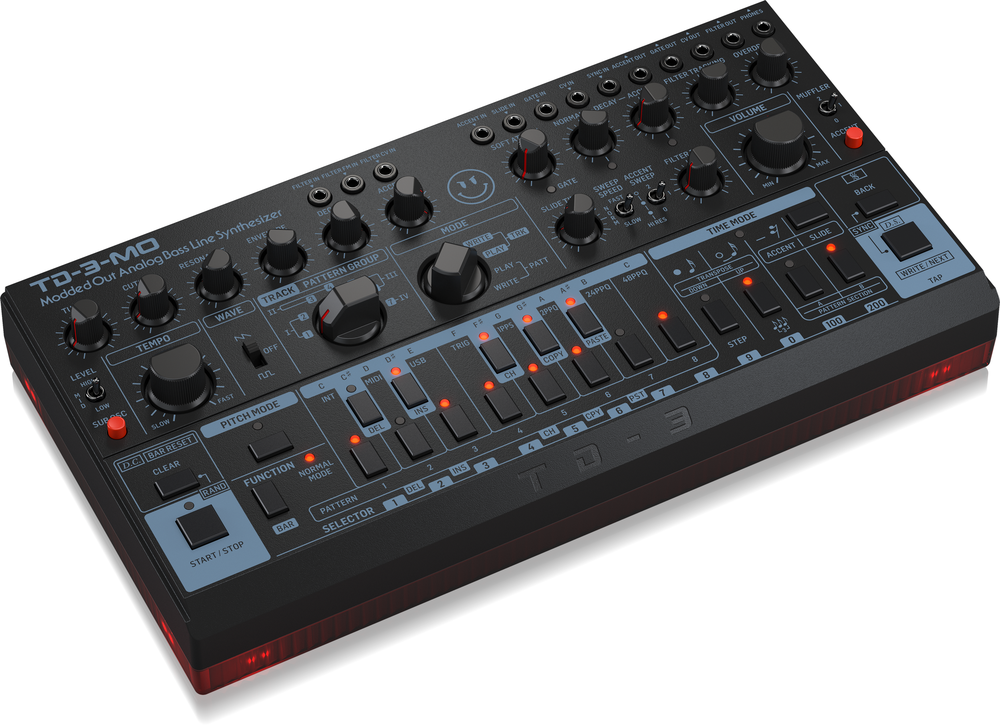 Behringer TD-3-MO-BK Modded Out Analog Bass Synth