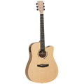Tanglewood Discovery Exotic Dreadnought Acoustic Guitar - Spruce/Hawaiian Rainwood (TDBTDCEHR)
