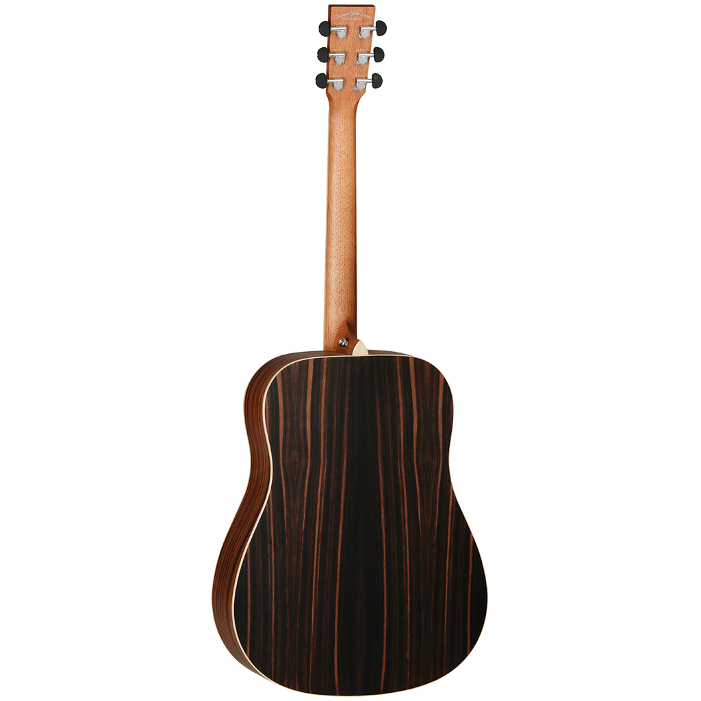 Tanglewood TDBTFEB Discovery Exotic Dreadnought Acoustic Guitar - Spruce/Ebony