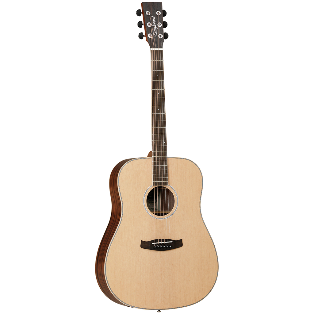 Tanglewood TDBTFEB Discovery Exotic Dreadnought Acoustic Guitar - Spruce/Ebony