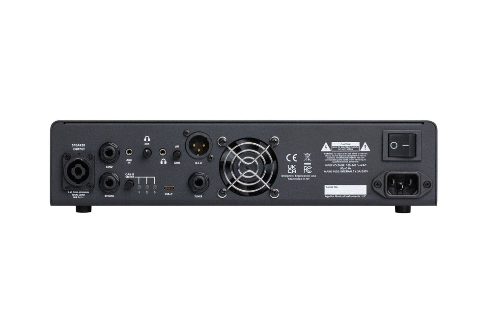 Aguitar TH-700V2 Tone Hammer 700w Bass Head V2