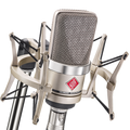 Neumann TLM102 Studio Set Condenser Mic w/Shock Mount - Nickel
