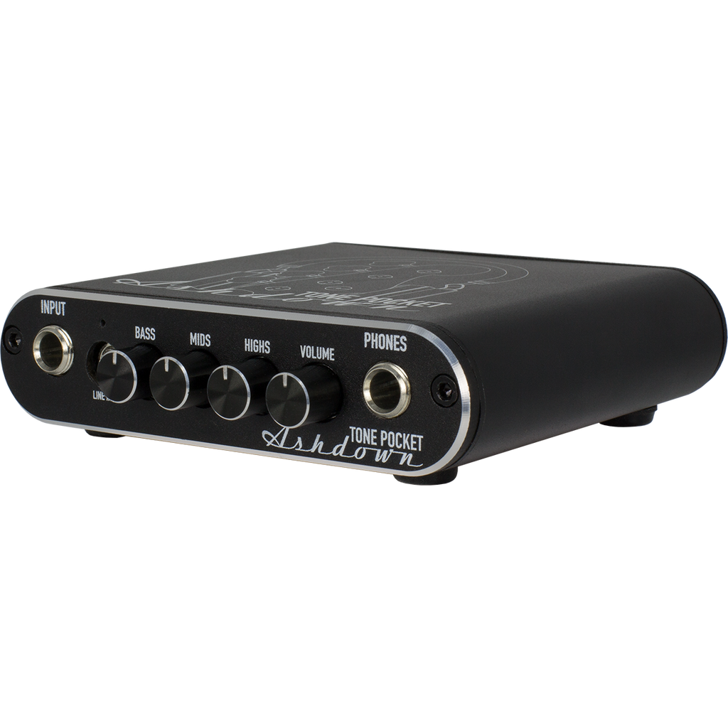 Ashdown Tone Pocket Bass Headphone Amplifier w/USB