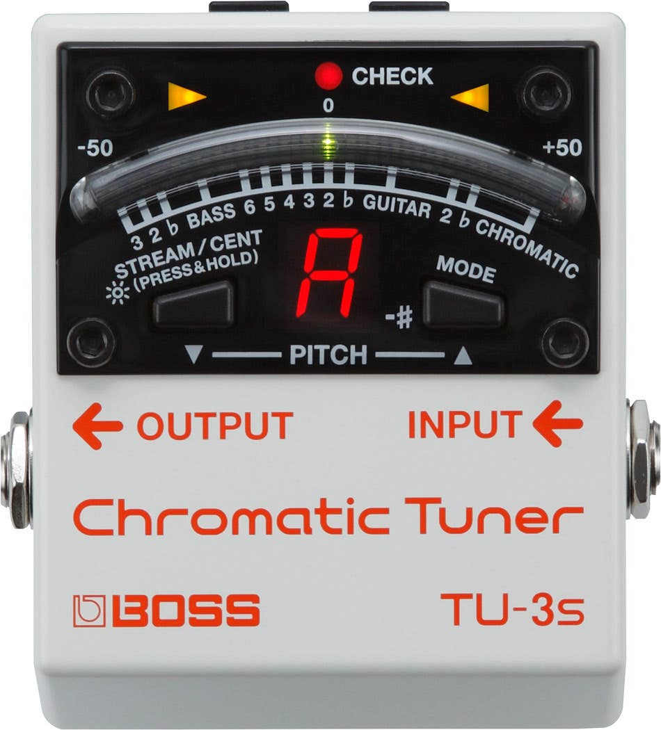 Boss TU-3S Small Footprint Chromatic Tuner (TU3S)