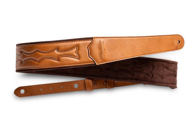 Taylor 2.75" Vegan Leather Guitar Strap - Tan
