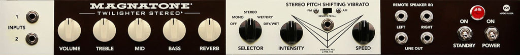 Magnatone Twilighter 2x12 STEREO Combo - Brown