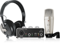 Behringer U-PHORIA STUDIO Recording Package (Interface + Mic + Headphones)