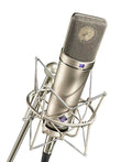 Neumann U87AI Nickel Condenser Microphone - Studio Set (Includes Suspension Mount)