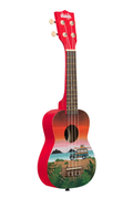 Kala Ukadelic Series Soprano Ukulele - Surfari