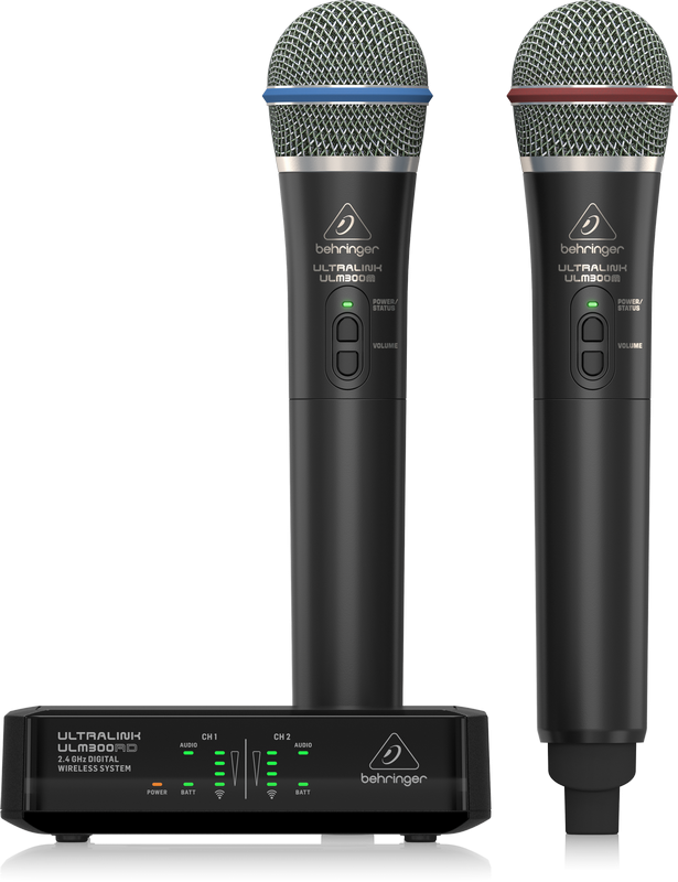 Behringer ULM302MIC 2.4 GHZ Dual Wireless Mic System