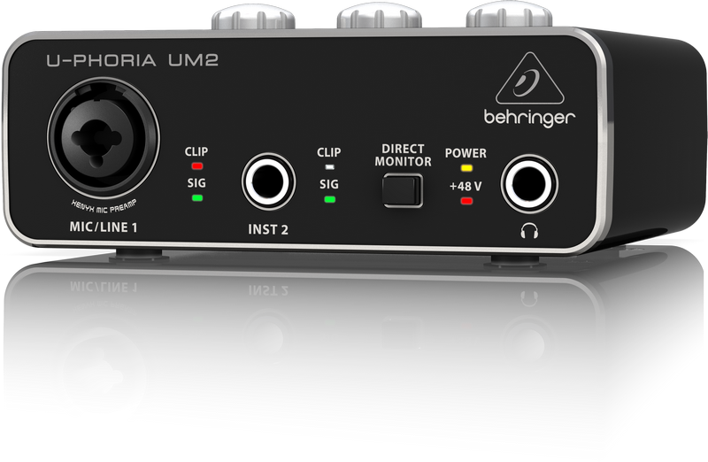 Behringer U-Phoria UM2 USB Audio Interface