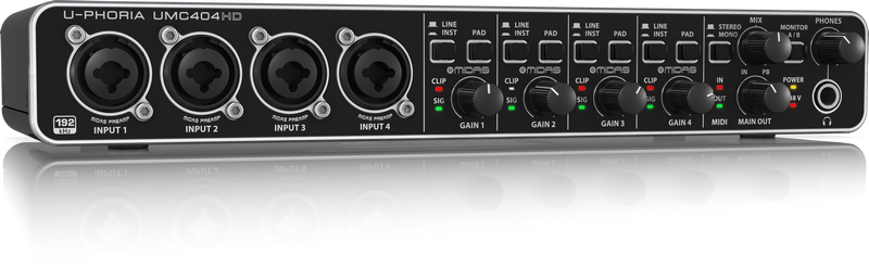 Behringer U-Phoria UMC404HD USB Audio Interface