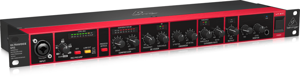 Behringer UV1 Mic Preamp / Vocal Processor / USB Interface