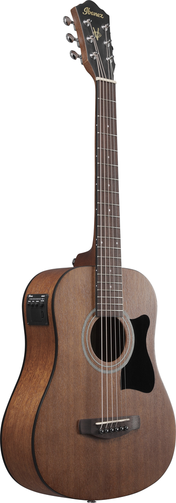 Ibanez V44Minie Acoustic Electric Guitar - Open Pore Natural