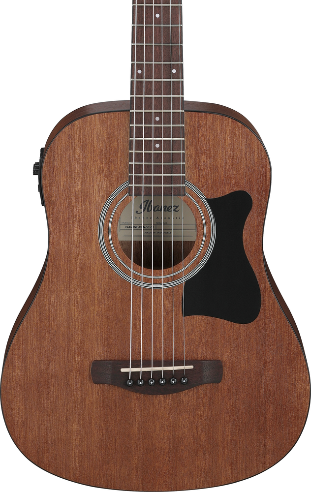 Ibanez V44Minie Acoustic Electric Guitar - Open Pore Natural