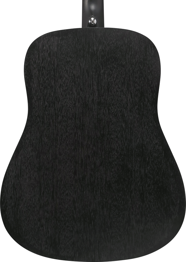 Ibanez V54NJP Acoustic Guitar w/ Bag - Weathered Black Open Pore
