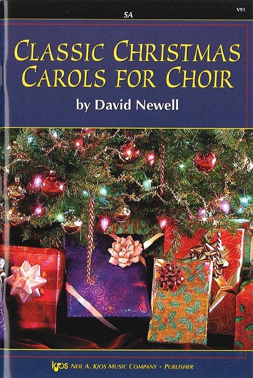 Classic Christmas Carols Choir Satb