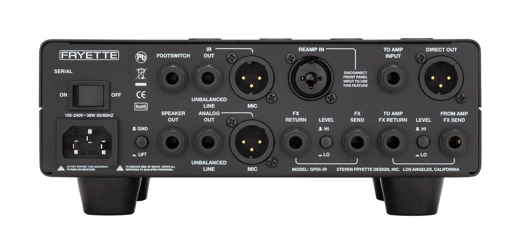Fryette Valvulator GPDI/IR Direct Recording Amplifier