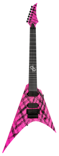 Solar VAR1.7FRPN Canibalismo 7-String Electric Guitar - Pink Neon Matte