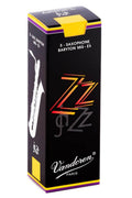 Vandoren zz jazz baritone sax reeds - box of 5 - strength 2.0