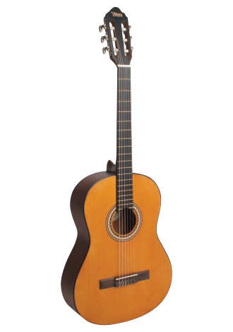 Valencia VC204H Hybrid 4/4 Classical Guitar - Natural