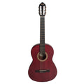 Valencia VC204TWR 4/4 Classical Guitar - Transparent Wine Red