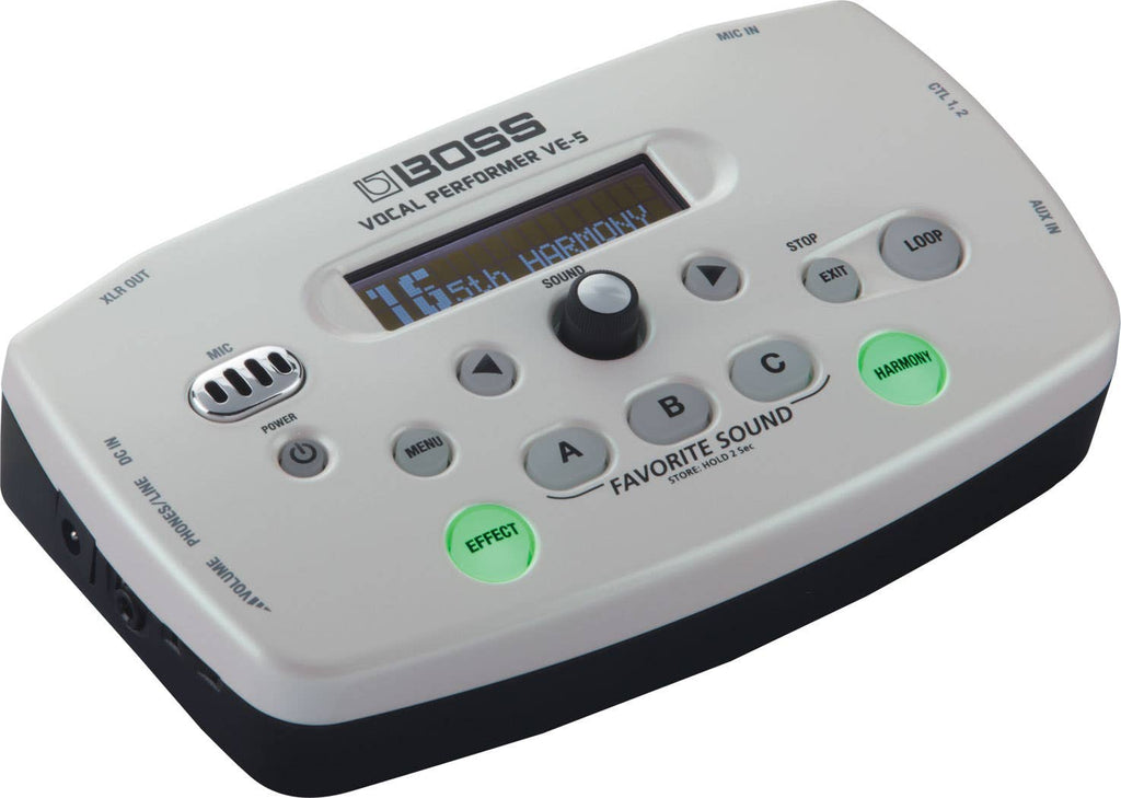 Boss VE-5 Vocal Performer - White (VE5WH)