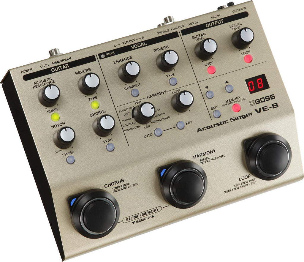 Boss VE-8 Acoustic Singer (VE8)