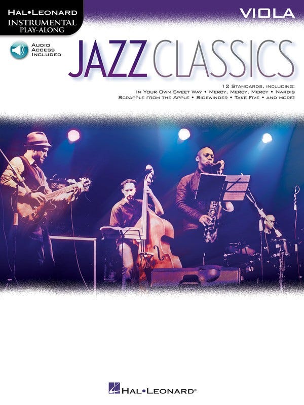 Jazz Classics For Viola Bk/Ola