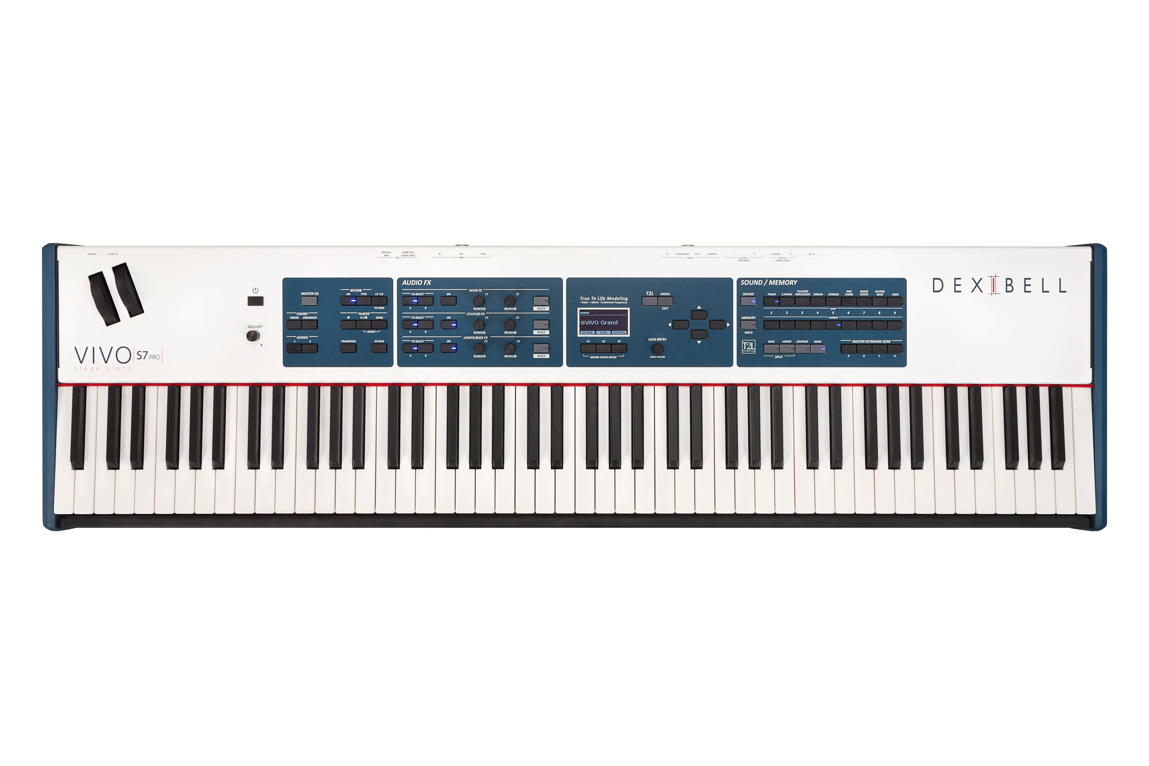 Dexibell VIVO S7 PRO 88-Note Digital Piano (Made in Italy)