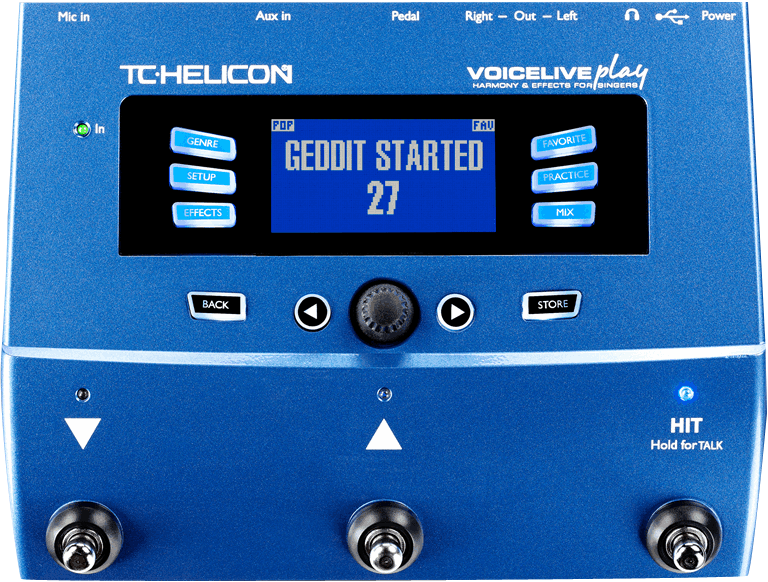 TC Helicon VoiceLive PLAY Vocal Effects/Harmony Processor