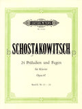 Preludes And Fugues Op 87 Bk 1 (1-12)