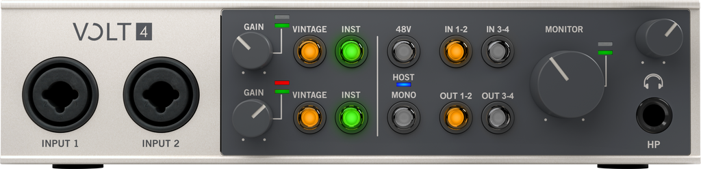 Universal Audio VOLT 4 USB Audio Interface