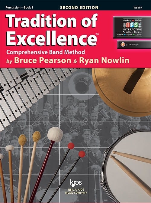 TRADITION OF EXCELLENCE BK 1 BK/OLA PERCUSSION