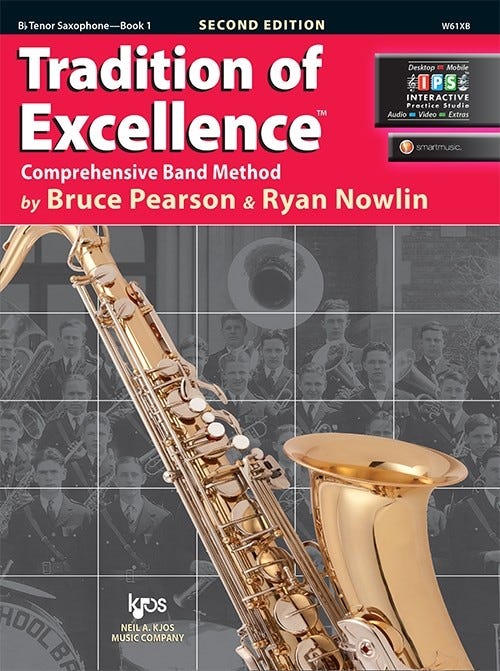 Tradition Of Excellence Bk 1 Bk/Dvd  Tenor Sax (W61XB)