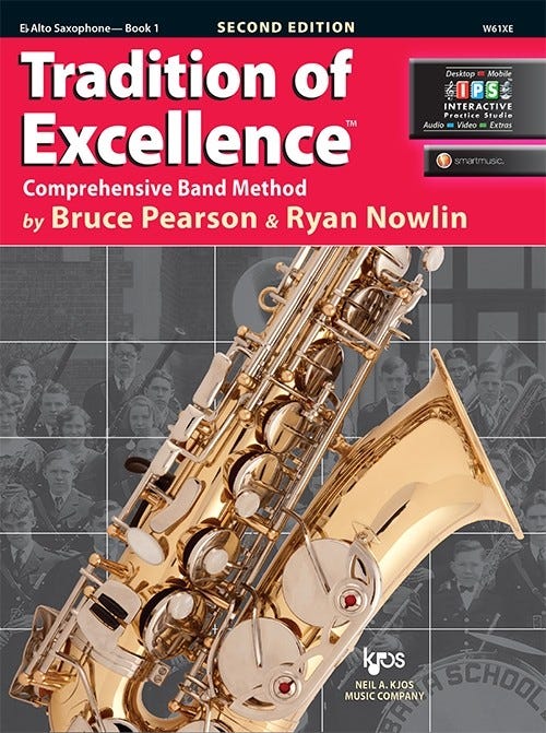 TRADITION OF EXCELLENCE BK 1 BK/OLA ALTO SAX