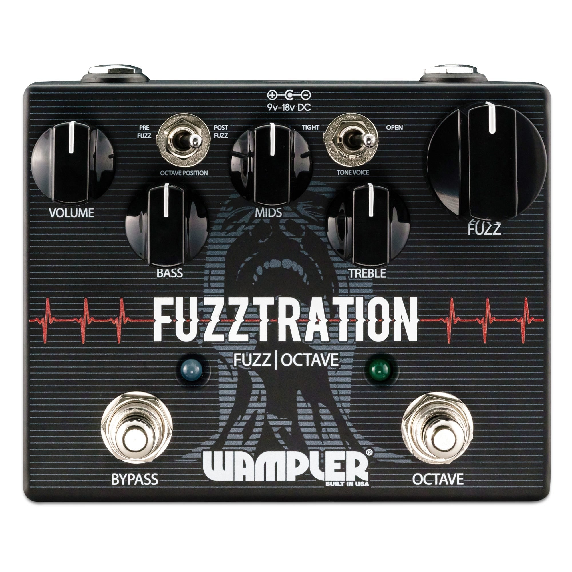 Wampler Fuzztration Fuzz and Octave Pedal