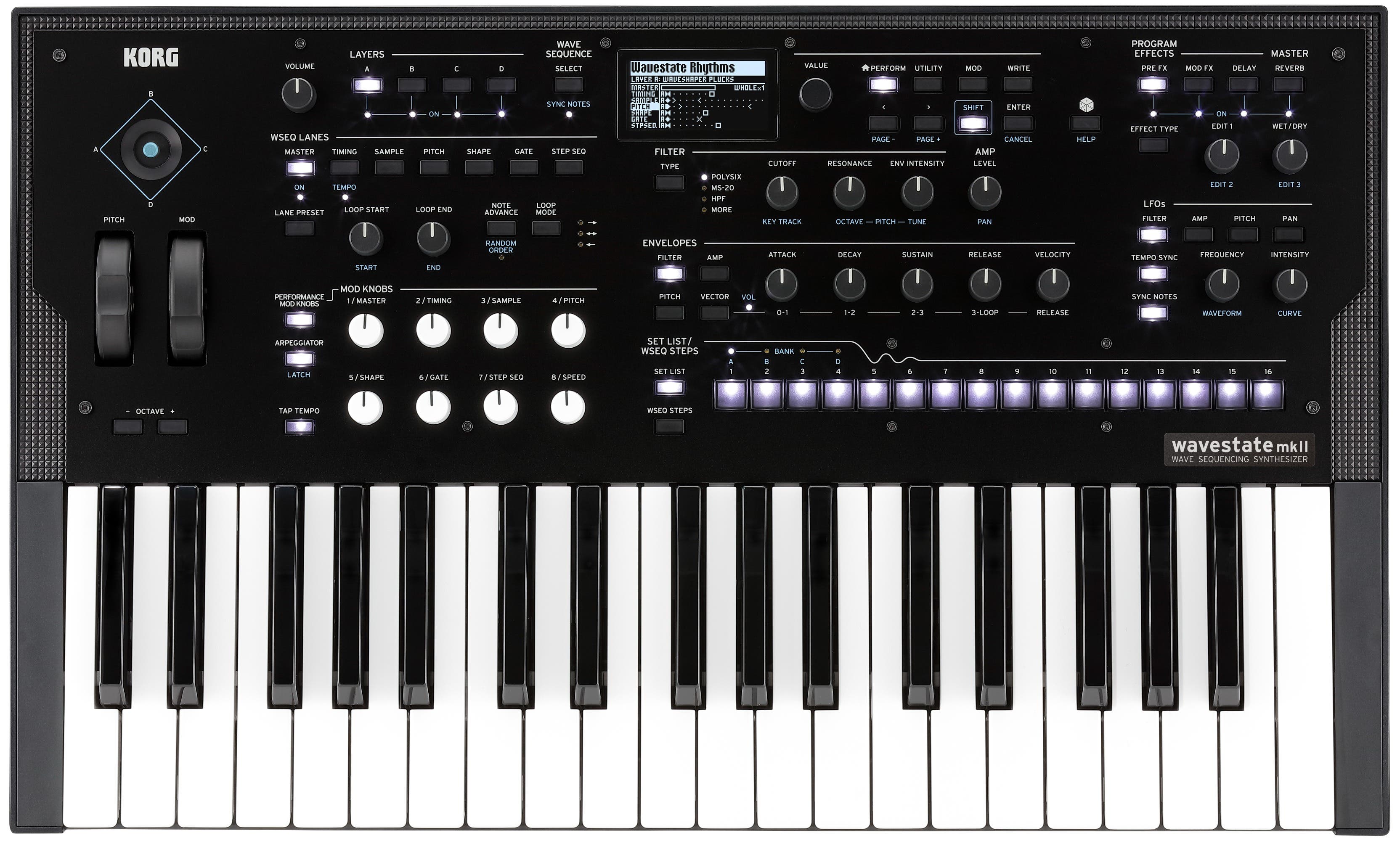 Korg Wavestate MKII Sequencing Synthesizer